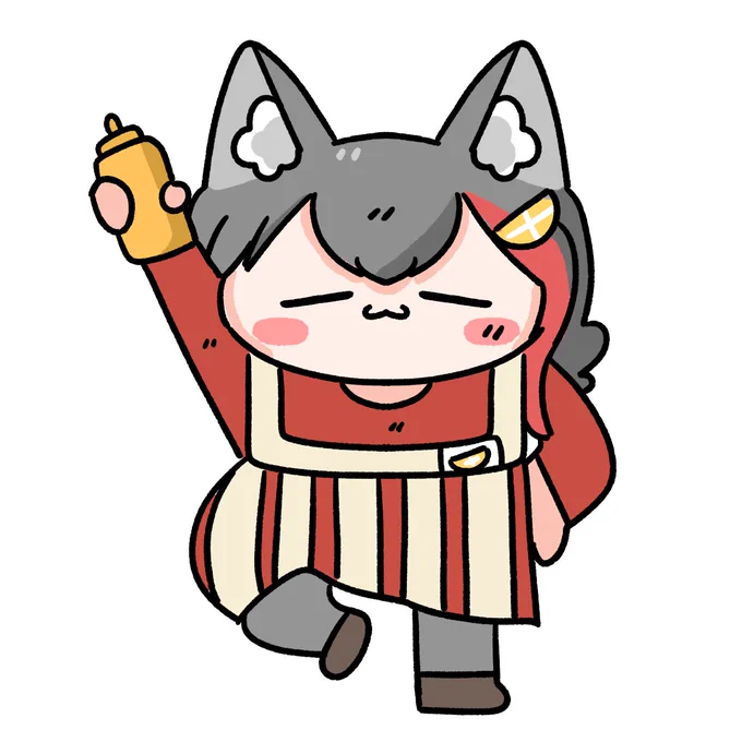 #みおーん絵 #つのまきあーと  #百鬼絵巻 
