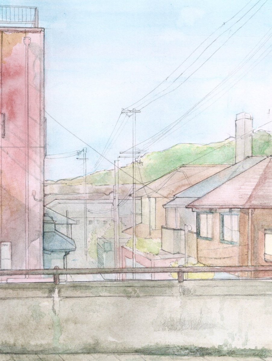 am0200xx's tweet photo. このときは全部100均の絵の具で描いてた

#透明水彩 https://t.co/IQIbWmiqNL
