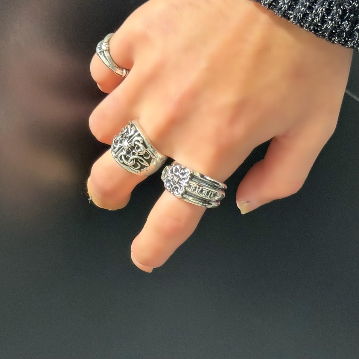 ダガーデザインリング