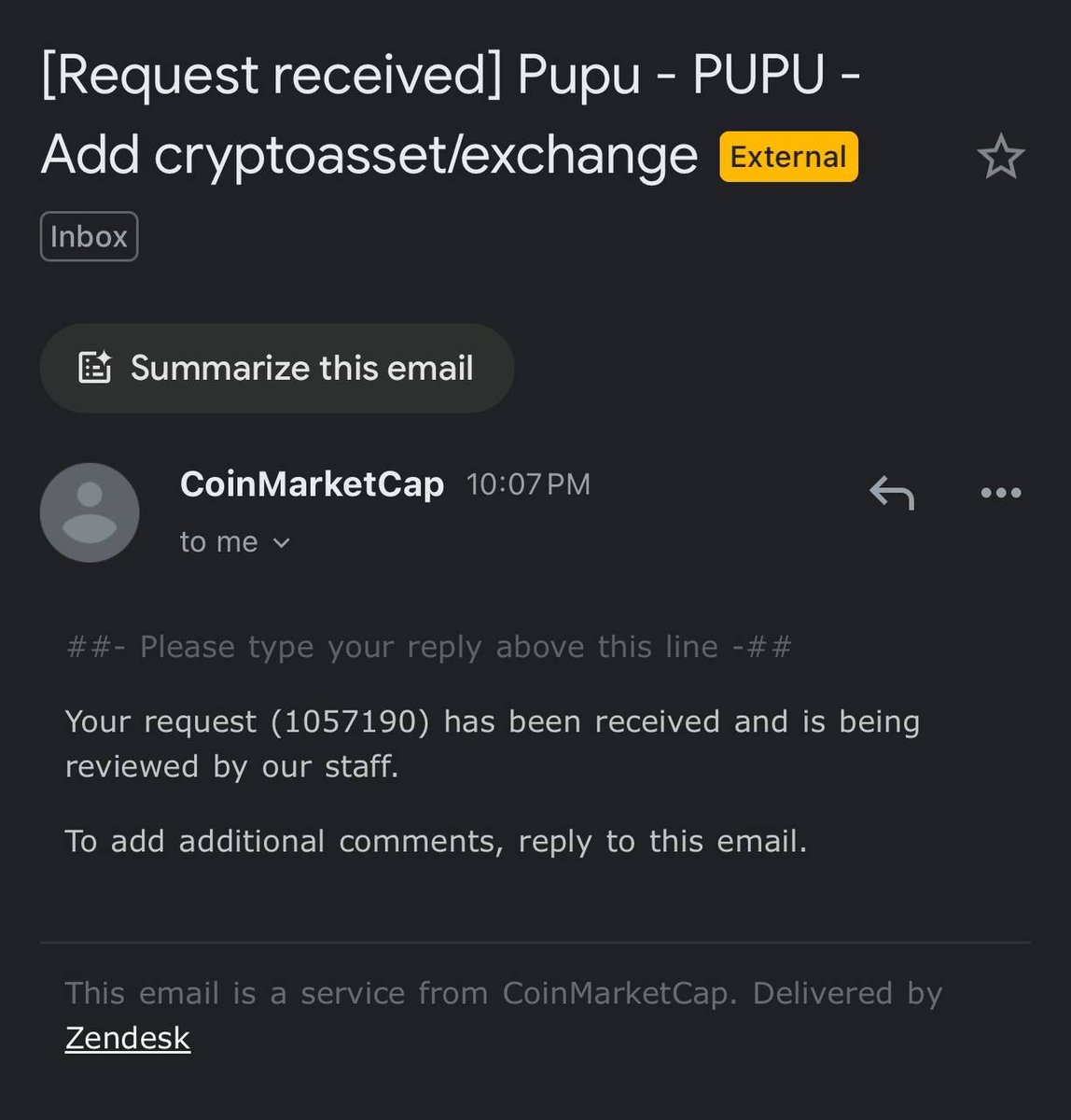 Big news for the $PUPU Army: we've officially applied for listing on <a href="/CoinMarketCap/">CoinMarketCap</a>! 🎉 This is a massive milestone on our journey to becoming the next big name in XRPL and in crypto.