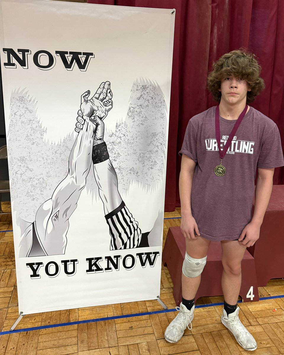 Our freshmen wrestlers had a great day at the Carmi JV Invite.  Brayden Setzer placed first at 138 pounds.  Landon Fausz placed second at 120 pounds.  Weston Brockmeyer placed second at 132 pounds.  #redbud132 <a href="/TheBUDAthletics/">Red Bud Athletics</a>