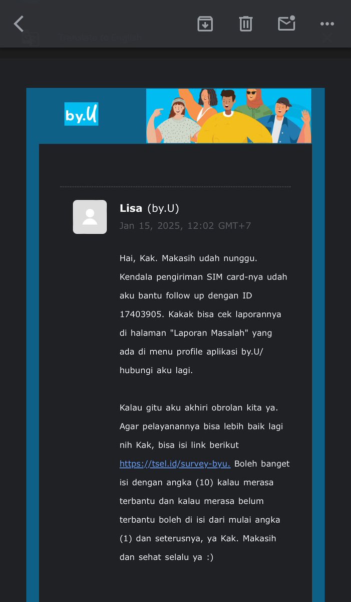 syaanes's tweet photo. NYEBELINNYA DI EMAIL SAMA SEKALI GA DI BALES?? CSnya KEMANA WOYY!!!! gimana gak jadi ngoceh customernya heh??? @byu_id 

cc: @MediaKonsumenID https://t.co/uM5PqkcAnW