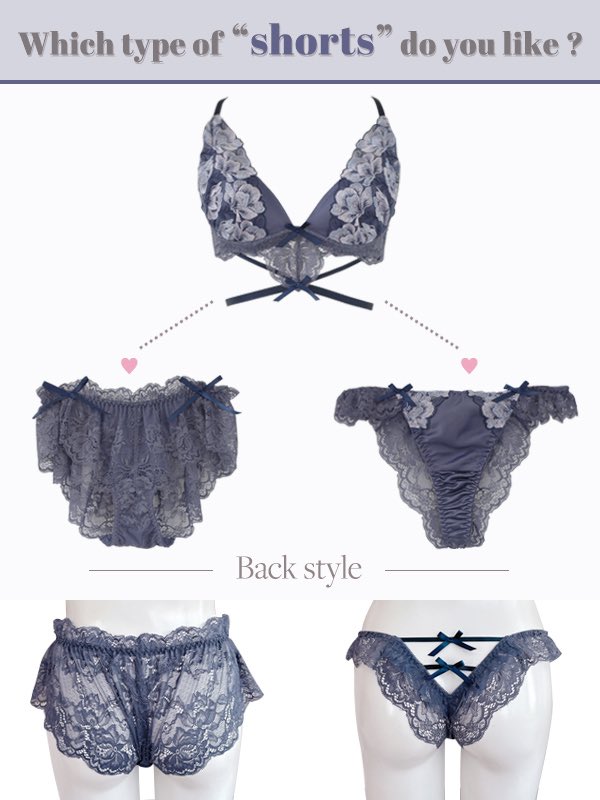 【𝐖𝐡𝐢𝐜𝐡 𝐭𝐲𝐩𝐞 𝐨𝐟 “𝐬𝐡𝐨𝐫𝐭𝐬”𝐝𝐨 𝐲𝐨𝐮 𝐥𝐢𝐤𝐞？】
　　　色っぽショーツをカスタムして
　あなただけのお気に入りを見つけて💍🤍