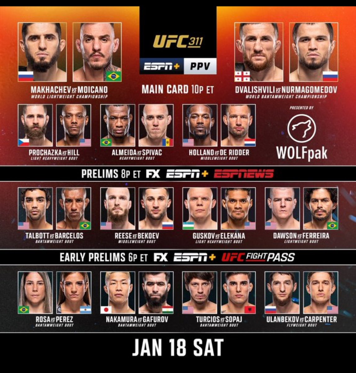 Tonswing1's tweet photo. 🔗 UFC 311 LIVE STREAM 🥊⬇️

Les frères, ne ratez pas les combats UFC ! Le lien du live Telegram est dans la bio.

🔥AFFICHES PRINCIPALES :
🇷🇺ISLAM MAKHACHEV vs RENATO MOICANO🇧🇷
🇬🇪MERAB DVALISHVILI vs UMAR NURMAGOMEDOV

❤️ LIKE POUR ACCÈS DIRECT AU LIVE !
#UFC311 #MMA #UFCFrance https://t.co/73N5IRMeo7