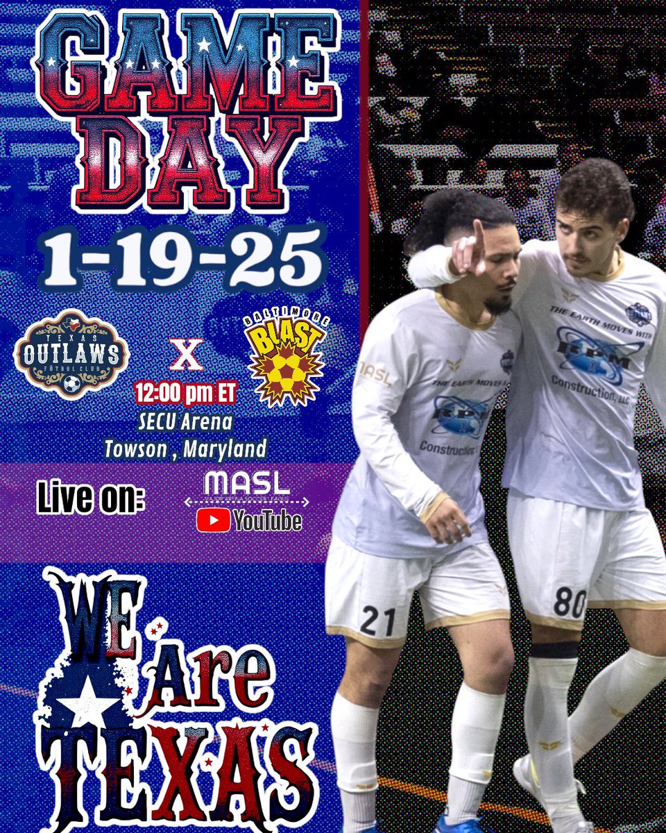 Back at it on the road in Baltimore.
11:00am CST

We.Are.Texas 🤠