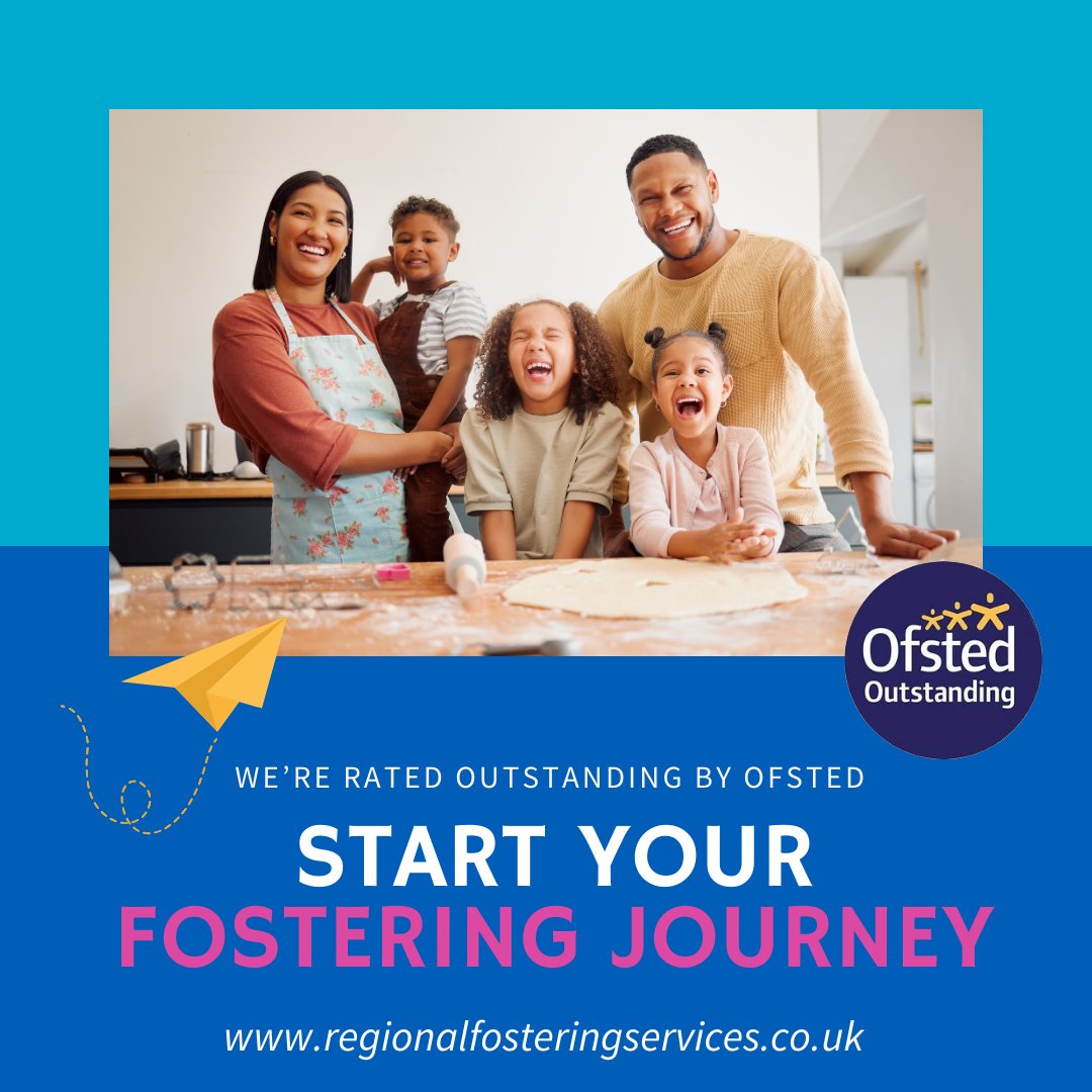 Foster carers provide safety, comfort &amp; hope to children in need. Children come into care due to abuse, neglect, family breakdown or health issues. Could you make a difference? Over 21, spare room, UK resident? Get in touch: 0800 246 5111

👉 regionalfosteringservices.co.uk