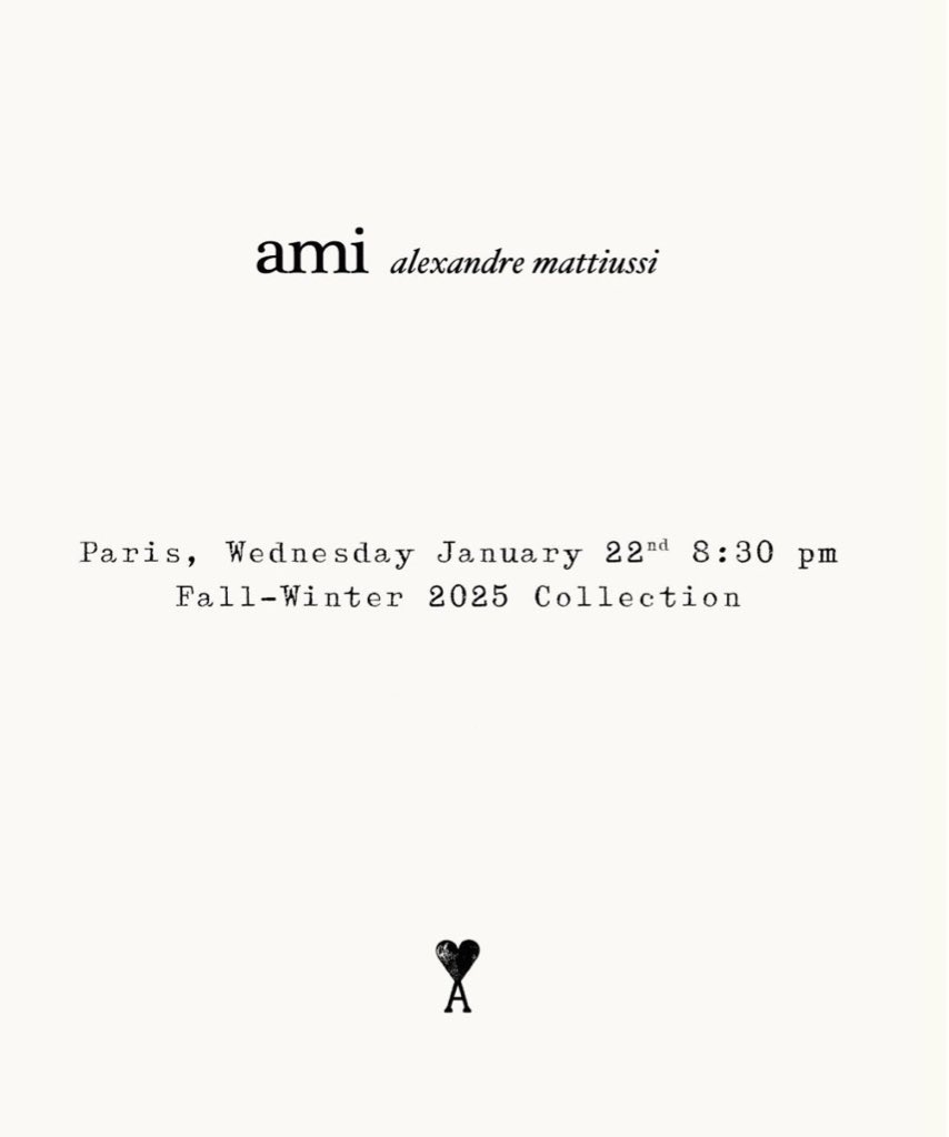 Paris Fashion Week 🇫🇷✨ ครั้งแรกของน้องไบร์ท <a href="/bbrightvc/">bright</a> กรี๊ดดดดดดดดดดดตื่นเต้น 

Time Schedule : 
20 Jan 25 : 4 ทุ่ม 
22 Jan 25  : ตี 2 เวลาไทย 

#AmiParis 
#bbrightvc