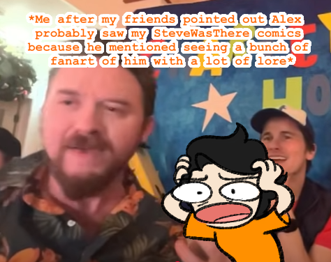 MerakiSunset's tweet image. I'll be here pretending I don't exist, thank you馃А
Please tell he read someone else's extense Steve lore
#stevewasthereAU #PyramidSteve
