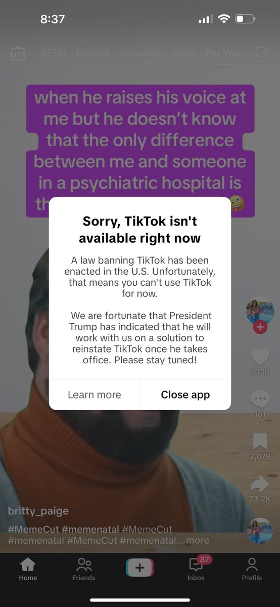 jennldance's tweet photo. No!! Thank you for all the laughs and the smiles when I really needed it! #TikTok #tiktokban https://t.co/iMJWTNvRic