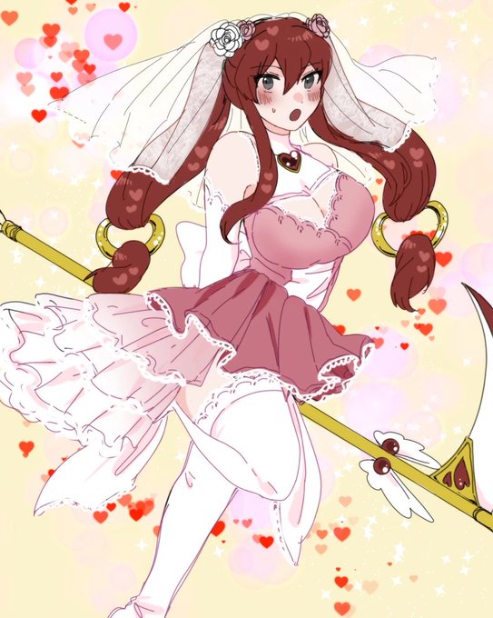 TS魔法少女蒼ちゃんにはブライダルフォームという強化フォームがあります まあそれでも触手ちゃんには敵わないみたいですが 