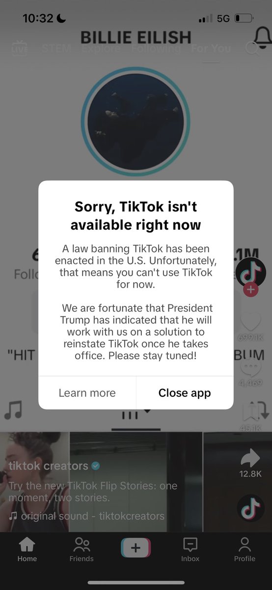 bayuls's tweet photo. :( goodbye tiktok https://t.co/OssfPbkrk6