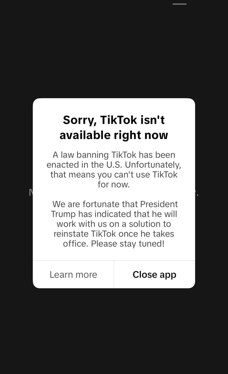 It has begun #tiktokban
