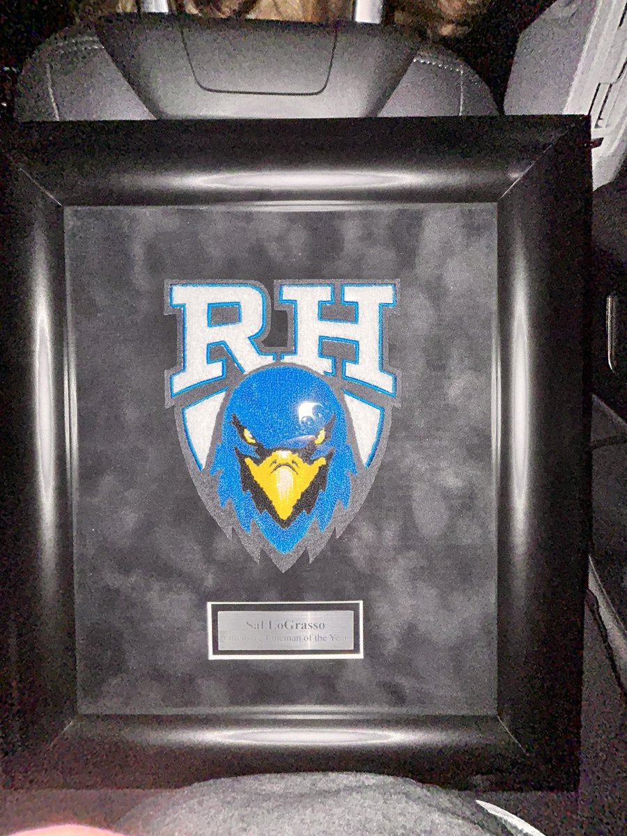 SalLoGrasso1's tweet photo. #AGTG I am BEYOND blessed to have received Offensive Lineman of the Year so grateful for the @RockHill_FB coaching staff! Especially @CoachMac_77 and Coach Smith!
#BOOMTOWN https://t.co/MWcKHuzE9b