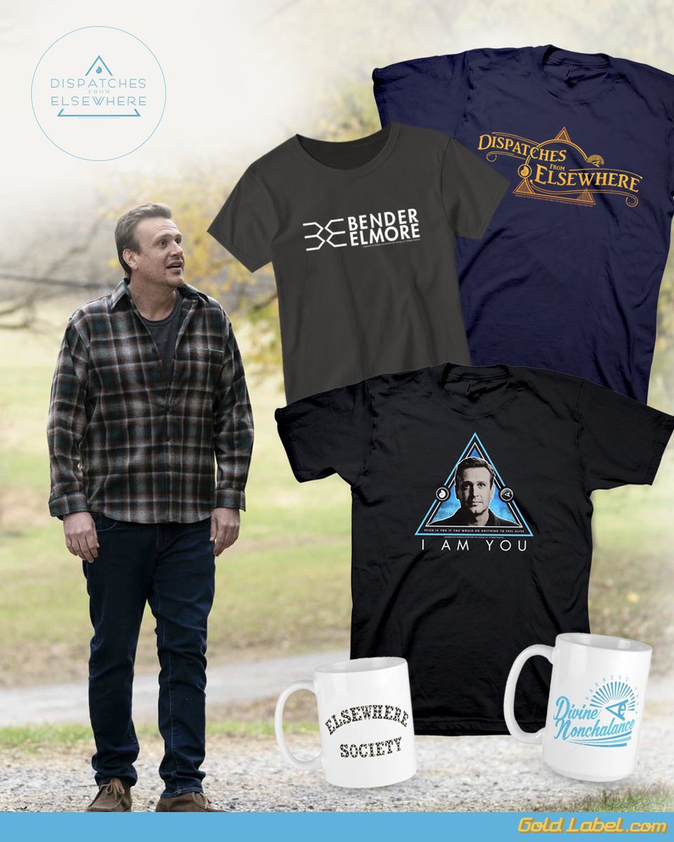 Happy birthday to <a href="/jasonsegel/">bebba</a> 💙 Thanks for the magic ride that was Dispatches From Elsewhere! Where are we going next??🤓 
#divinenonchalance #peterisyou 

If you love this show &amp; have found this post, be sure to visit our official shop. ✨ 
👉goldlabel.com/pages/dispatch…