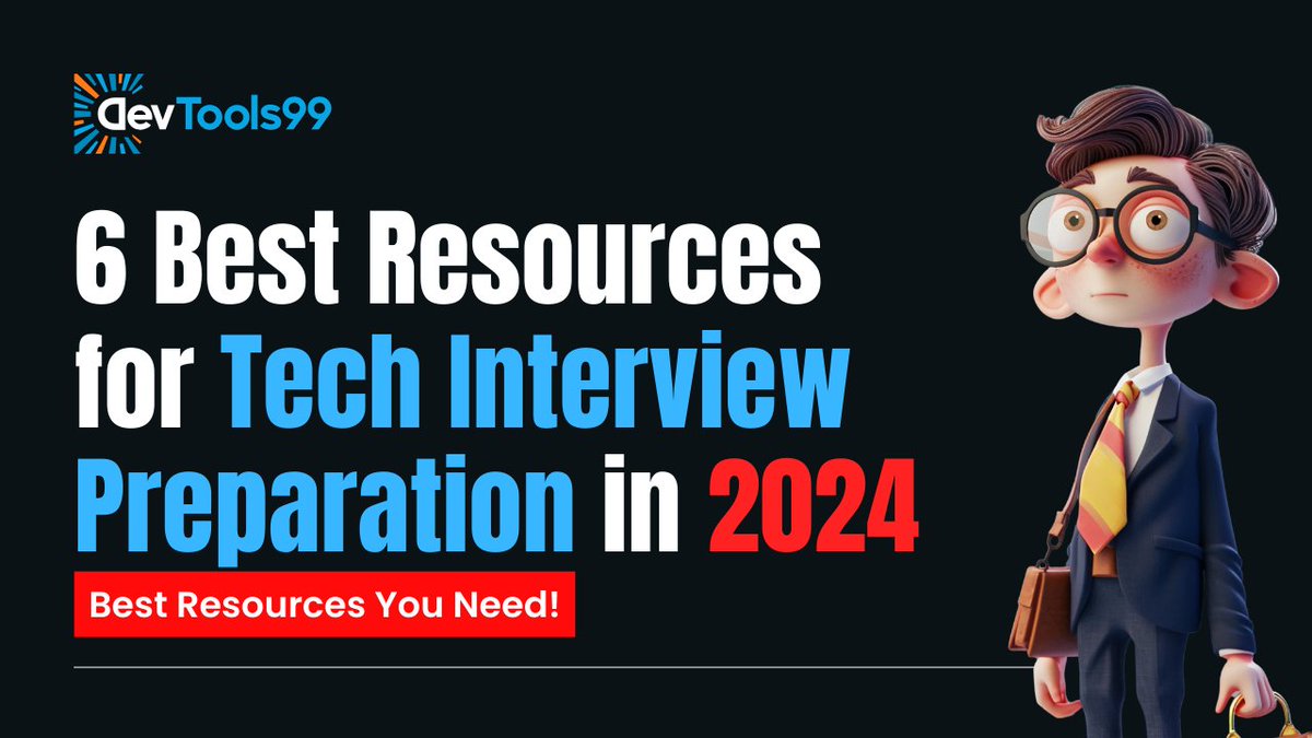 DevTools99's tweet image. Hey Tech Enthusiasts! Preparing for your next big interview? Check out these 6 best resources for tech interview preparation in 2024. youtu.be/x7esKczswIs
#techinterviews #codingprep #careergoals #interviewresources #2024tech