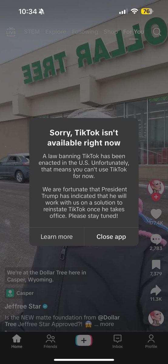 _sof44__'s tweet photo. Goodbye #tiktokban 🥲🥲 https://t.co/ne17nztIcA
