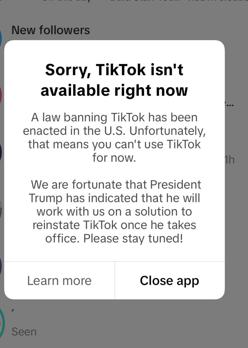 TinaFears's tweet photo. This is all coming in strange to me .. 🤔#tiktokban https://t.co/Vslwg3jLF4