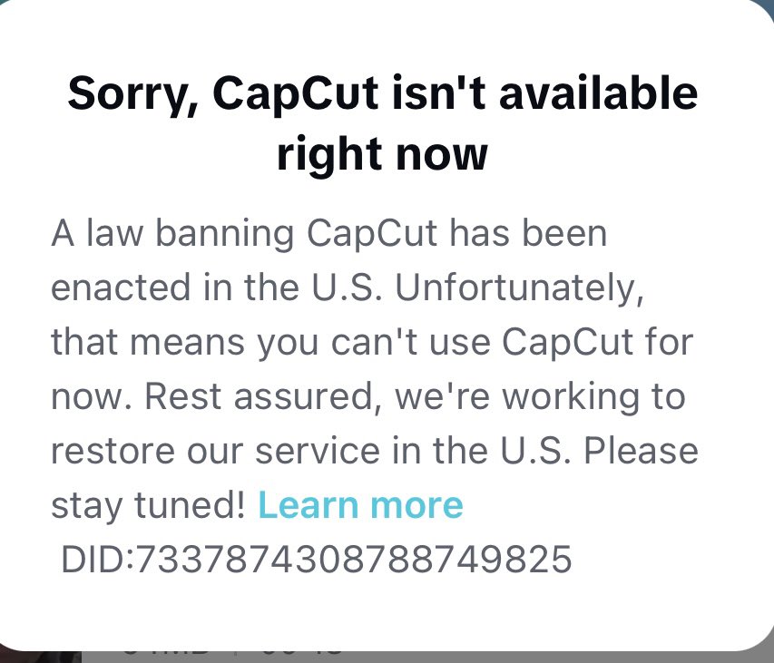 RIP TikTok, CapCut, and Lemon8