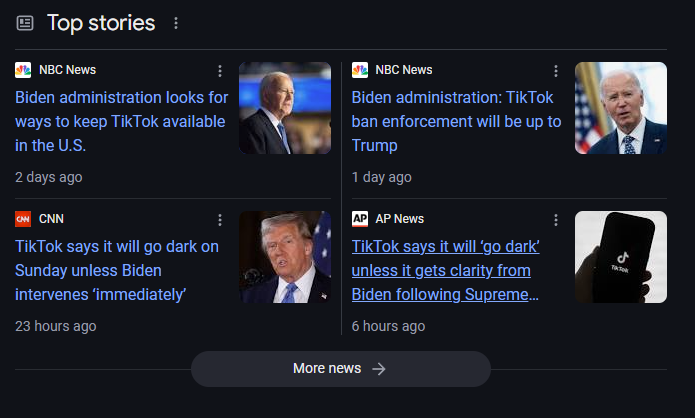 JayViperTV's tweet photo. Joe Biden banned TikTok.

His final "fuck you" to America and the First Amendment.

Then he and the legacy media LIED to you trying to say he was leaving it up to Trump. https://t.co/MORxtjvk0F