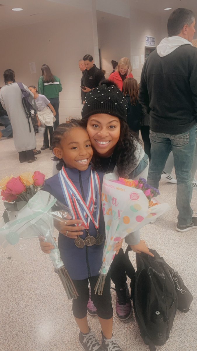 Congratulations to Ms. Nadia Harris for an outstanding performance at The Top Notch National Competition for Gymnastics . Nadia secured 1st place on vault, 2nd place on the floor, and impressively ranked 4th in the Excel Bronze Division. Keep shining, Nadia. We are proud of you!!
