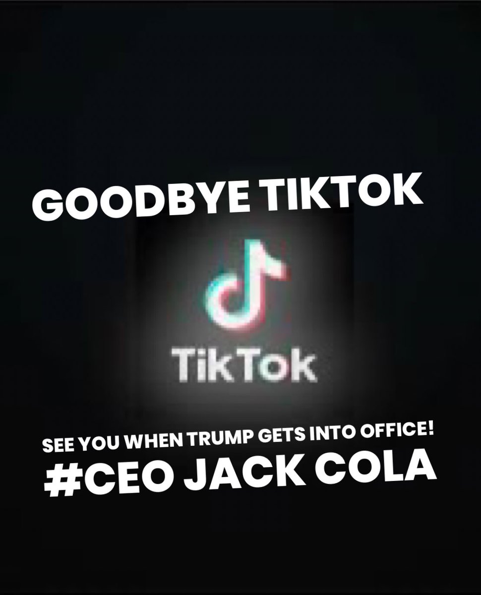 CEOJackCola's tweet photo. #bringbacktok #tiktok #trump2024 #socialmedia https://t.co/8cM98SusOc