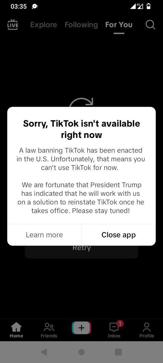 Just watched tiktok disappeared into thin air ... Nothing gonna feel the same again