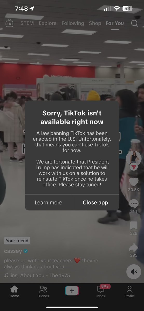 TikTok is officially DOWN! 😩