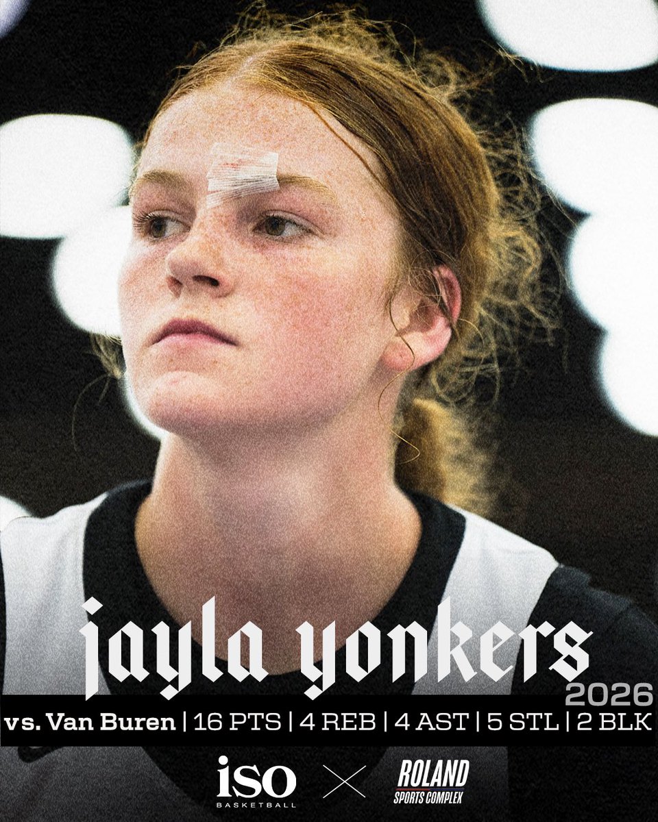 Iso Basketball Club (@teamisogirls) on Twitter photo From start to finish, she leaves it all on the floor. Every time.
📸 | <a href="/JaylaYonkers/">Jayla Yonkers</a>
#JustUs | #DevelopmentOverEverything From start to finish, she leaves it all on the floor. Every time.
📸 | <a href="/JaylaYonkers/">Jayla Yonkers</a>
#JustUs | #DevelopmentOverEverything