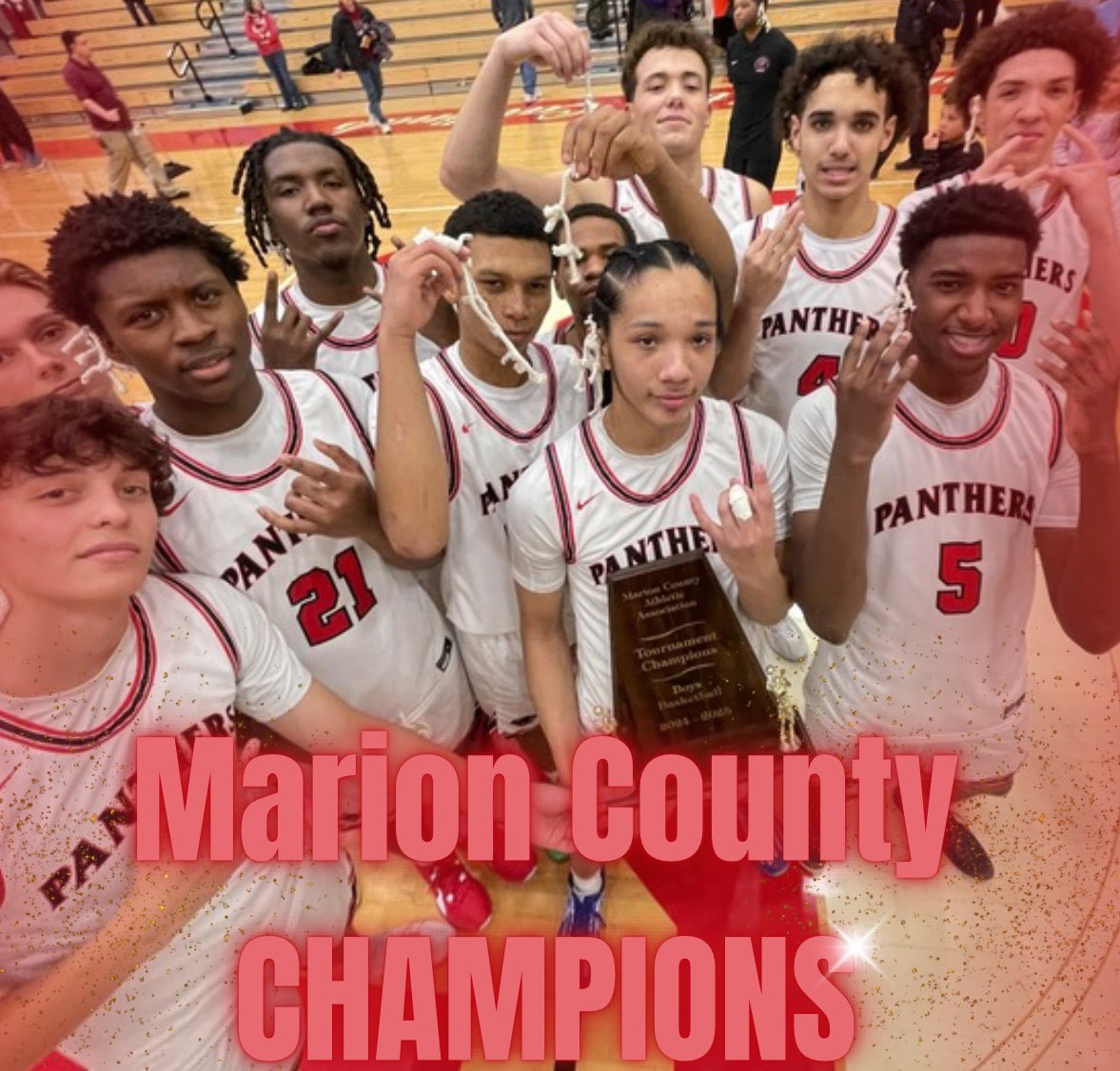 Your Panthers are Marion County Champs‼️