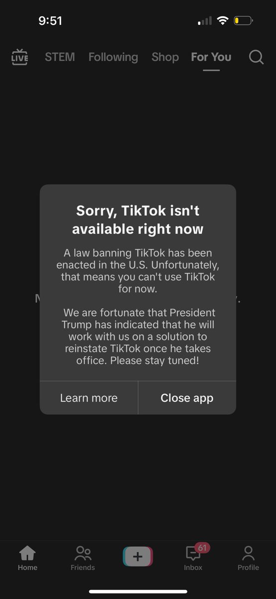 Adiós TikTok