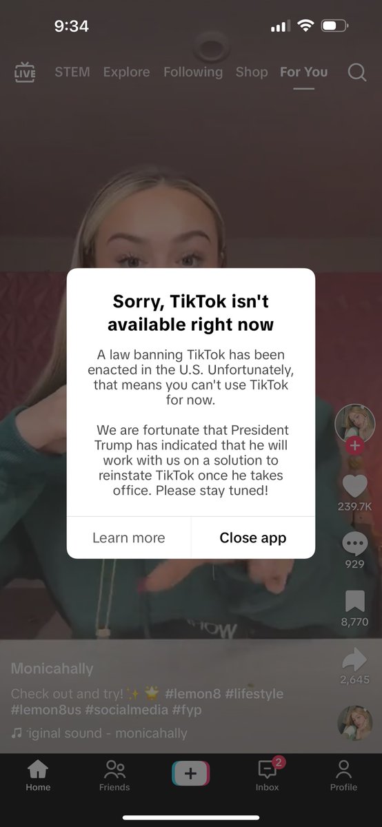 pveiga16's tweet photo. And so it begins #TikTok https://t.co/IJlXhMbiVt