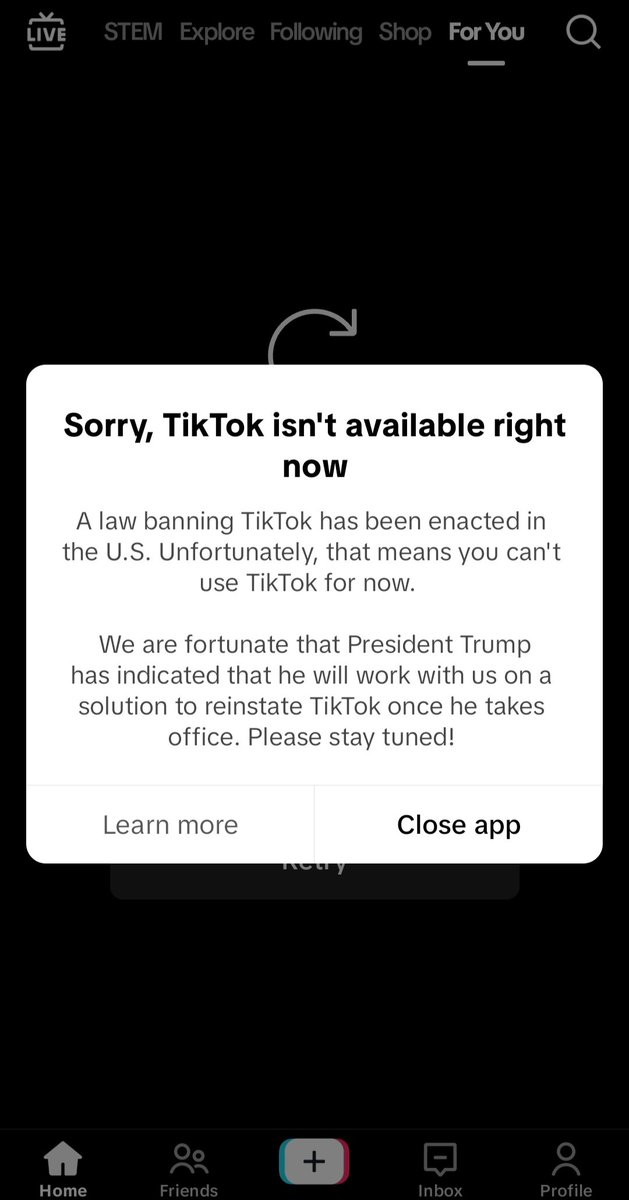 NotXpressionz's tweet photo. IS THIS A W OR L THAT TIKTOK IS GETTING BANNED? https://t.co/NsfE9N9R1i