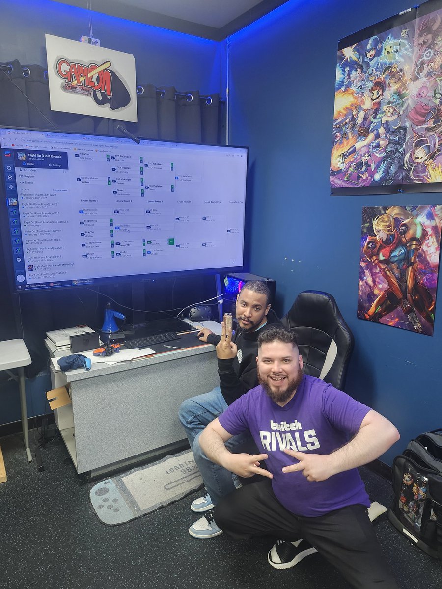 ItsDaGimp's tweet photo. Great to see everyone again one more time at the GameOn monthly https://t.co/5sKOpUz5EM