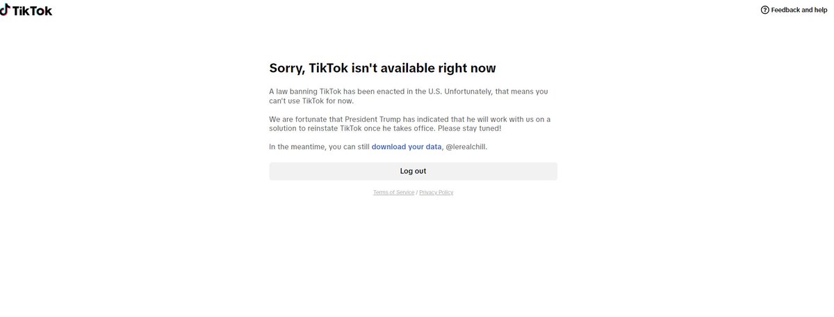 The_Real_Chill_'s tweet image. NOOOOOOOOOOOOOOOOO TIKTOK MY BELOVED