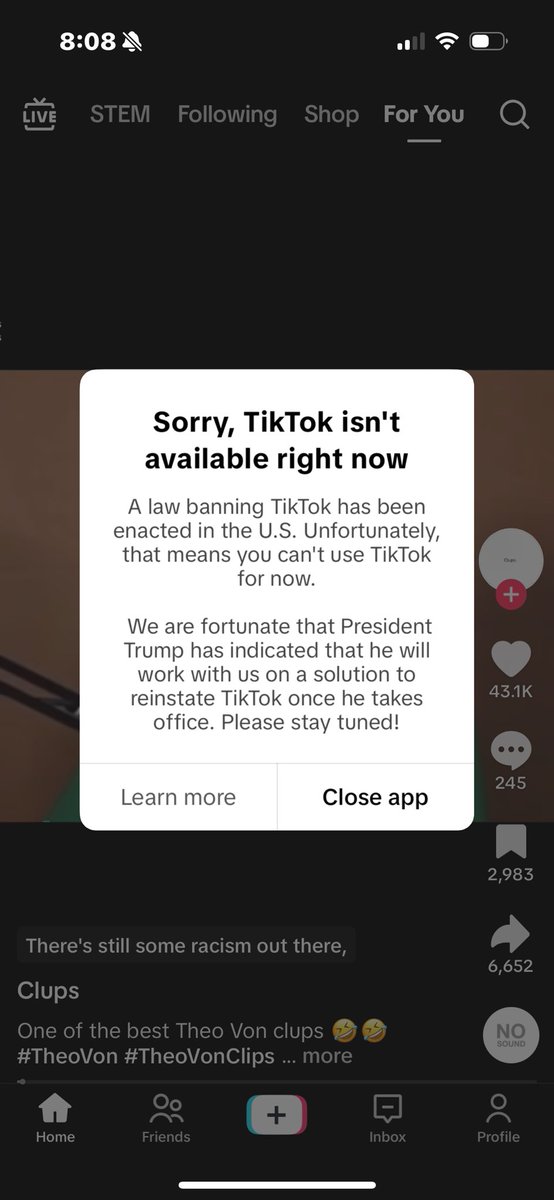 Aaaaaaand it’s gone.