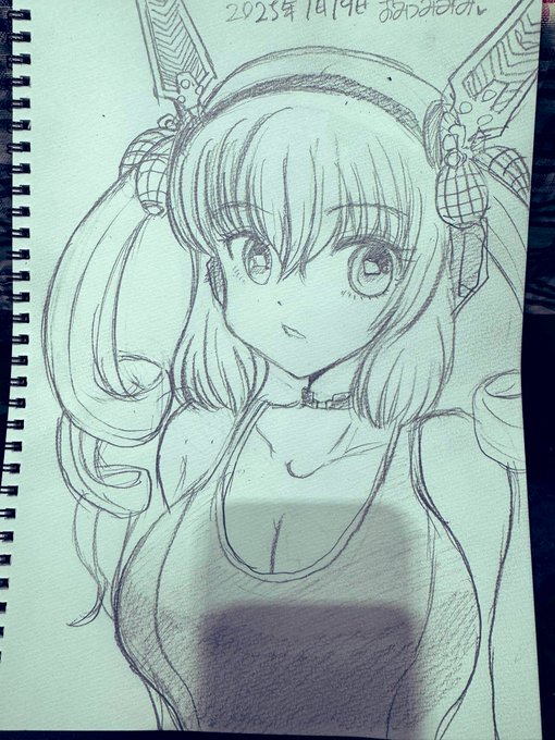 スケブありがとうございました☺️
息根とめるちゃんです!
久しぶりに描けて楽しかった😊✌️ 