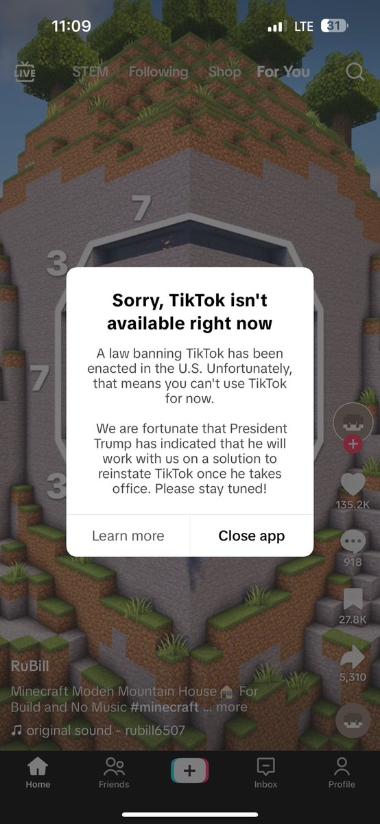 janetherain's tweet image. Welp tik tok it’s been real 😅