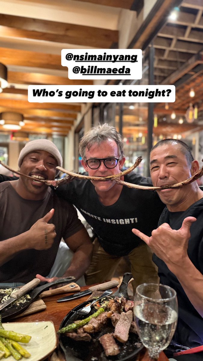 TheDavidWeck's tweet image. Great day of training.  Then a feast!