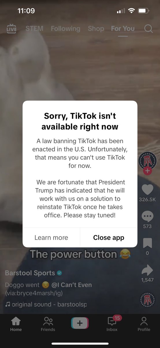 DEAR PAPA TRUMP FIX THIS PLZZZZZ <a href="/realDonaldTrump/">Donald J. Trump</a> <a href="/TikTokPolicy/">TikTok Policy</a>