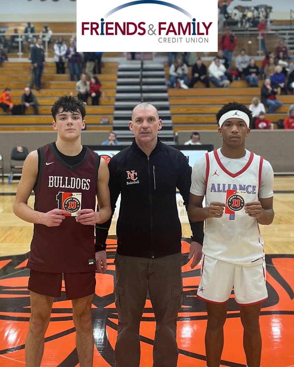 Friends and Family Credit Union players of the game for games 1-4