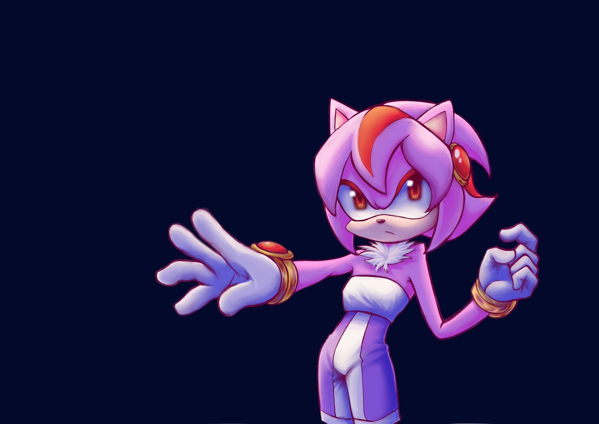 _lizzyth_'s tweet image. Me gusto mucho el personaje y todo ♥ , y queria dedicar este fanart a @MoonToonsy 
#shadamy #fanart