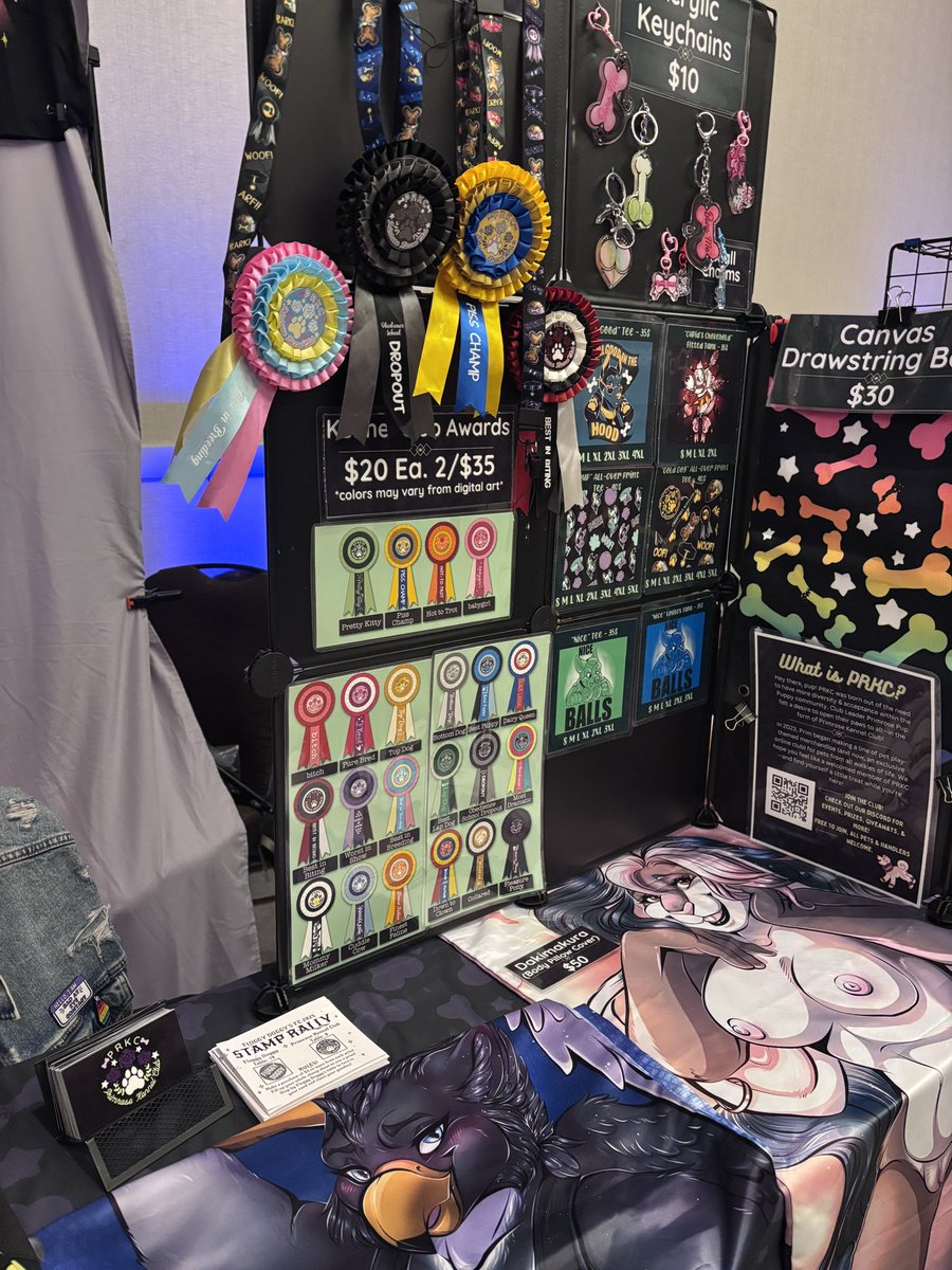 We are H-O-T T-O G-O here in the #FC2025 Night Market my lovely pets! Join Primrose Kennel Club and say arf!~ We’re also doing a Stamp Rally with our Sister Pup, Floggy Doggy, go check out her stuff while you’re here too ;3 💖