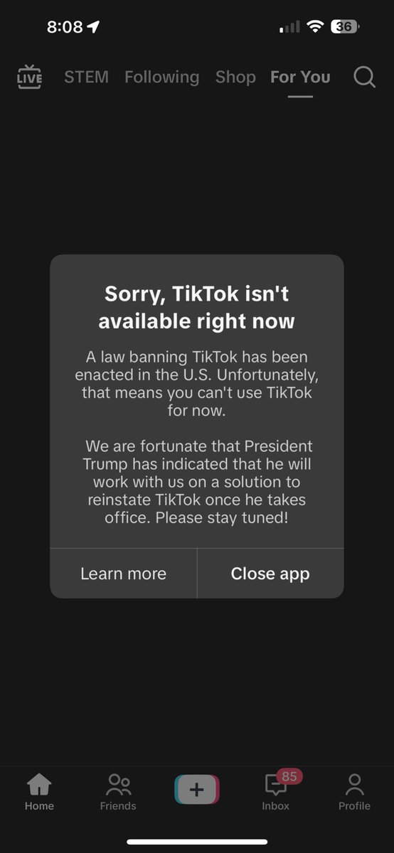 K_odlb9's tweet photo. Welcome to The United States of Communism #communism #TikTok #tiktokban #wheresourrights @POTUS @JoeBiden Thank God for #Trump2025 #Trump @realDonaldTrump @DonaldJTrumpJr @tiktok_us @TikTokSupport https://t.co/MtleNd4ife