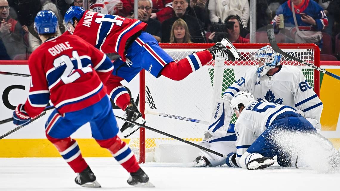 Leafs Overcome Early Deficit to Dominate Canadiens 7-3 in Epic Comeback