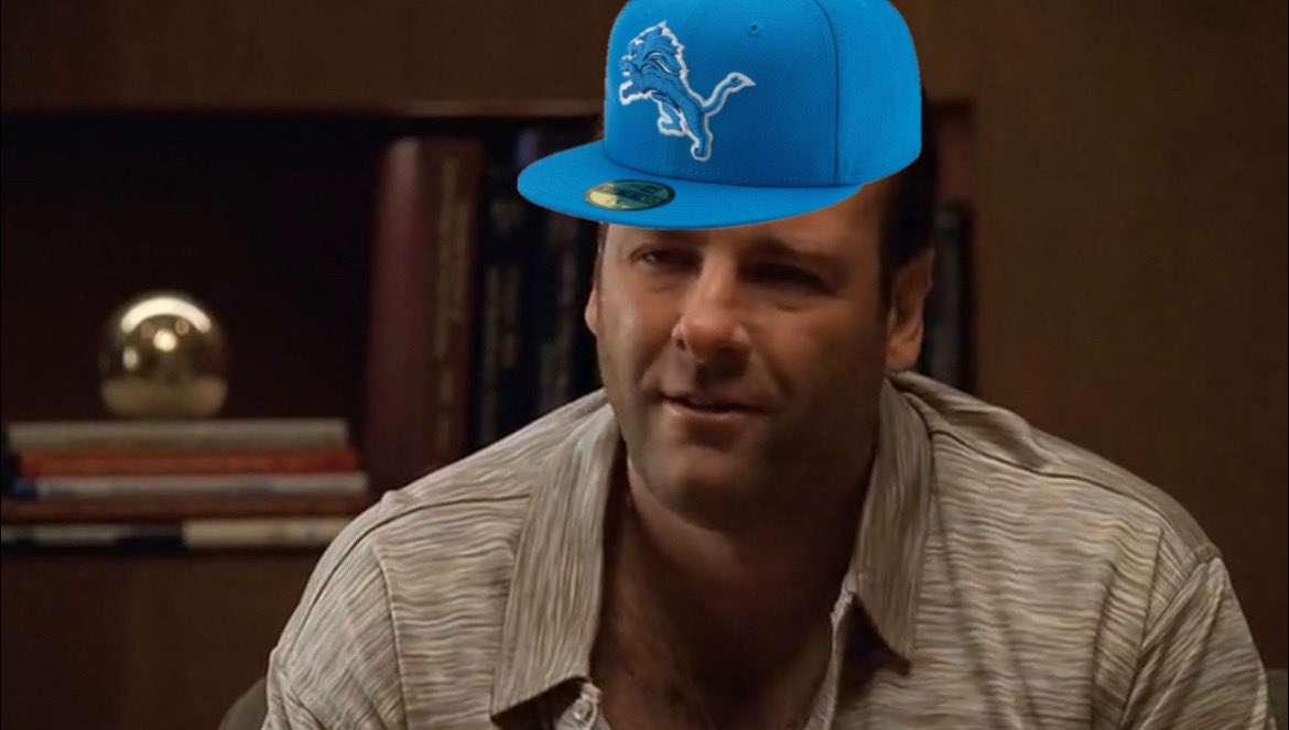 SopranosWorld's tweet photo. Lions fans right now https://t.co/V7GiQaIBUW