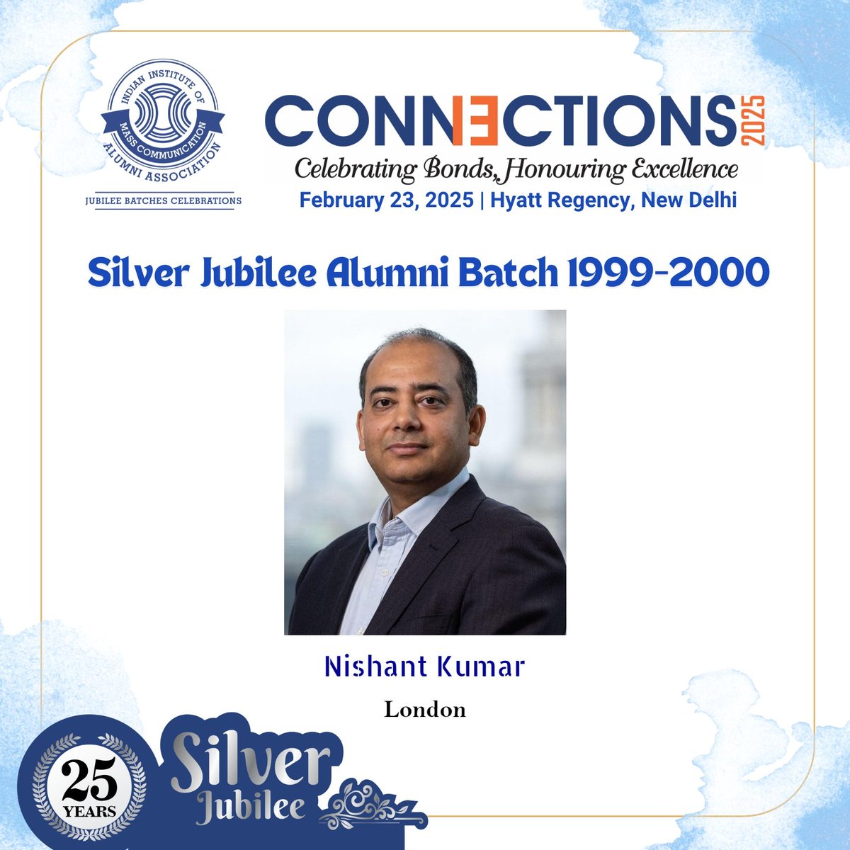 IIMC Silver Jubilee Alumni Batch: Nishant Kumar (EJ, Dhenkanal) is a Chief Correspondent at Bloomberg; formerly with Reuters, specializes in hedge fund reporting, offering sharp insights that shape industry views. With experience in financial journalism and mutual fund analysis,