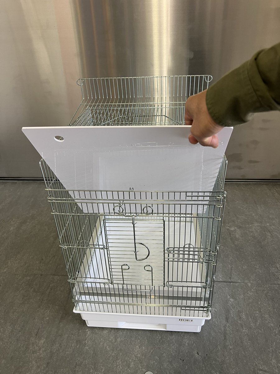 老鳥ケージ」のご紹介その2✨ 試作モデルは「35手のりひろびろドア」に