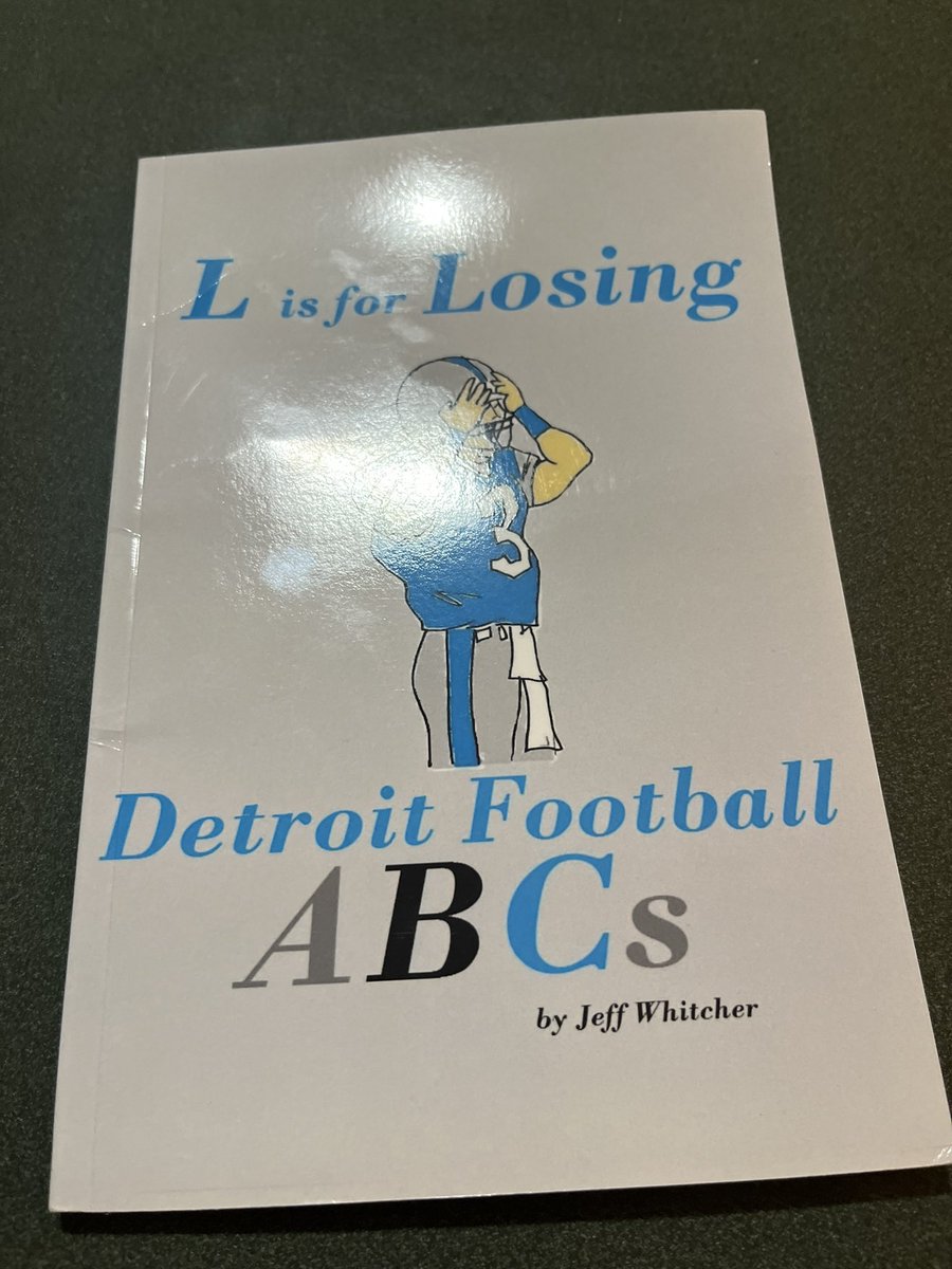 laconically's tweet image. After a Lions loss like this it is good to check the book.