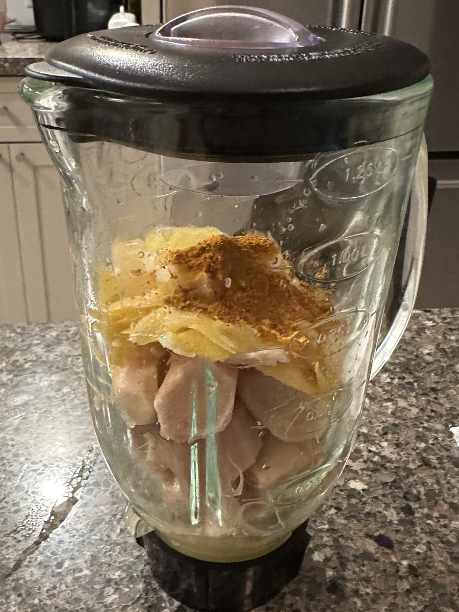 MaybeItsLex's tweet image. well tiktok has been banned! :/
to mourn my roommate and i made our own ginger shots (aka i watched)