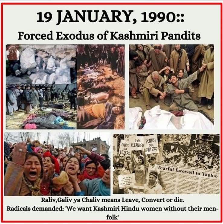 ImRitaKapoor's tweet image. We observe January 19 as the exodus day, a story that needs to be retold and conveyed to know how the so-called -movement for “Azadi (freedom)” was camouflaged for carrying out religious persecution #KashmiriPanditGenocide #19Jan #KPExodus
